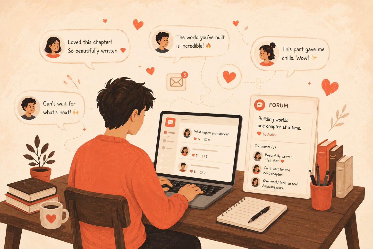 How to enable personal forum on FableSpace
